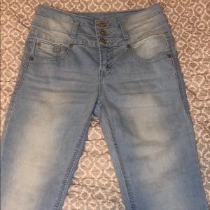 High Waisted Skinny Jeans